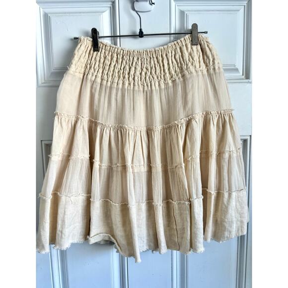Vintage Free People tiered skirt size xs - Picture 2 of 5